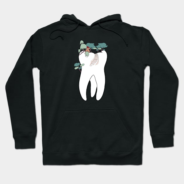 Dentist Art Hoodie by Carries Design 